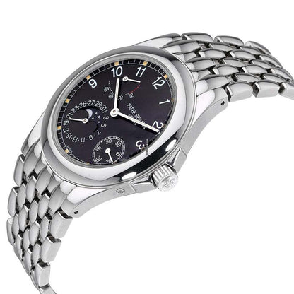 Patek Philippe Neptune Automatic Men's Watch With Steel Case and Strap Authentic Luxury Timepiece