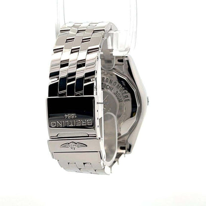 Breitling Chronomat Evolution Automatic Men's Watch With Steel Case and Strap Authentic Luxury Timepiece