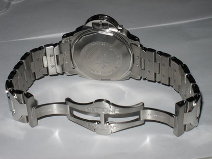 Panerai Luminor Marina Automatic Automatic Men's Watch With Steel Case and Strap Authentic Luxury Timepiece