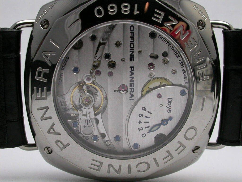 Panerai Radiomir 8 Days Manual winding Men's Watch Steel Case With Leather Strap Authentic Luxury Timepiece