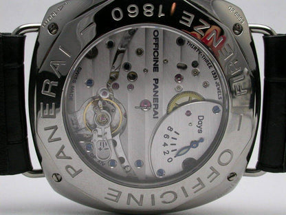 Panerai Radiomir 8 Days Manual winding Men's Watch Steel Case With Leather Strap Authentic Luxury Timepiece