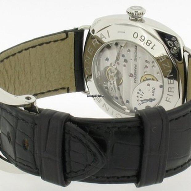 Panerai Radiomir 8 Days Manual winding Men's Watch Steel Case With Leather Strap Authentic Luxury Timepiece