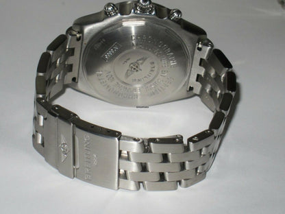 Breitling Windrider Automatic Men's Watch With Steel Case and Strap Authentic Luxury Timepiece