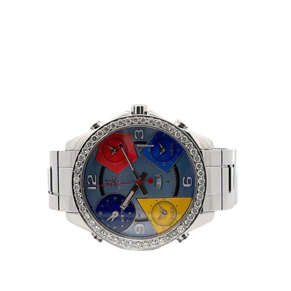 Jacob & Co. Quartz Men's Watch With Steel Case and Strap Authentic Luxury Timepiece