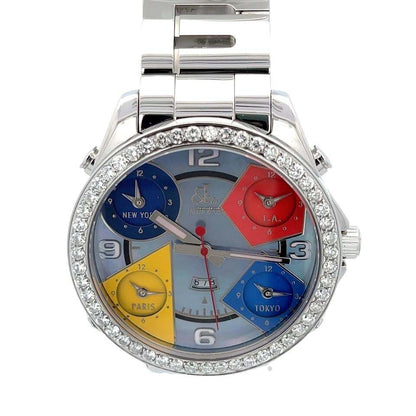 Jacob & Co. Quartz Men's Watch With Steel Case and Strap Authentic Luxury Timepiece