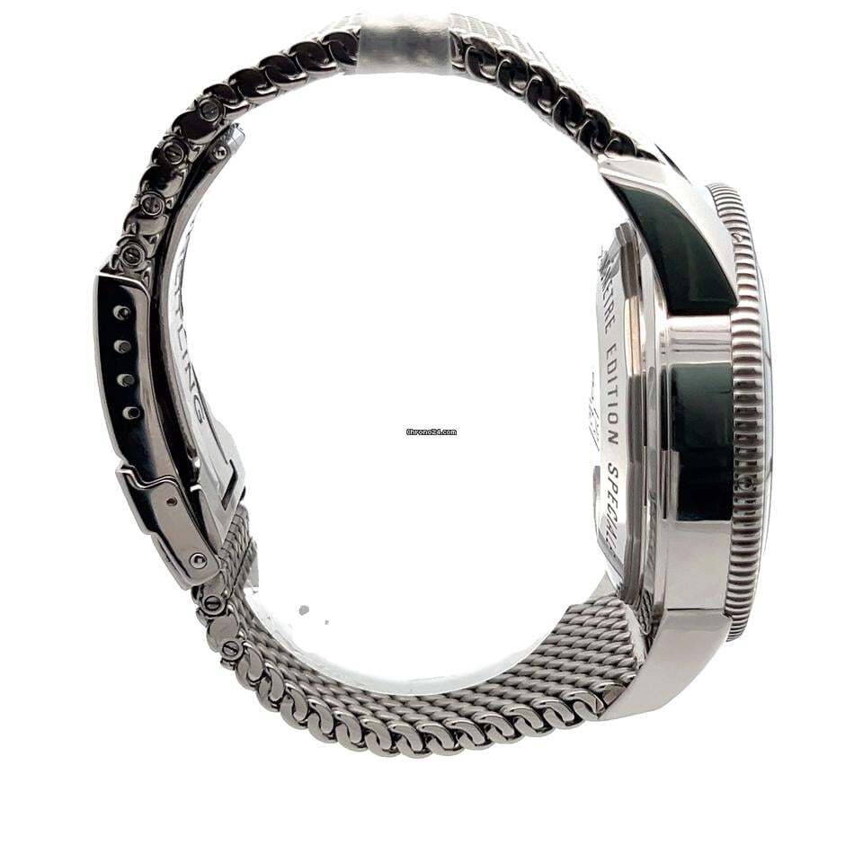 Breitling Superocean Heritage II Chronograph Automatic Men's Watch With Steel Case and Strap Authentic Luxury Timepiece