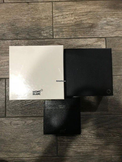 Montblanc Profile Quartz Women's Watch Steel Case With Leather Strap Authentic Luxury Timepiece