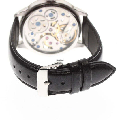 Tissot Chemin de Tourelles Manual winding Men's Watch Steel Case With Leather Strap Authentic Luxury Timepiece