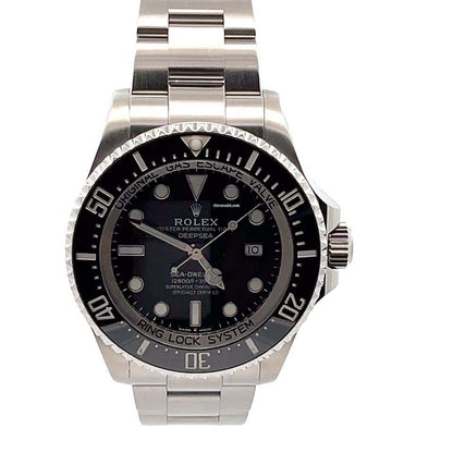 Rolex Sea-Dweller Deepsea Automatic Men's Watch With Steel Case and Strap Authentic Luxury Timepiece
