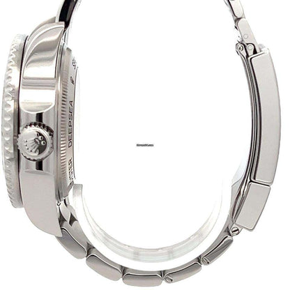 Rolex Sea-Dweller Deepsea Automatic Men's Watch With Steel Case and Strap Authentic Luxury Timepiece