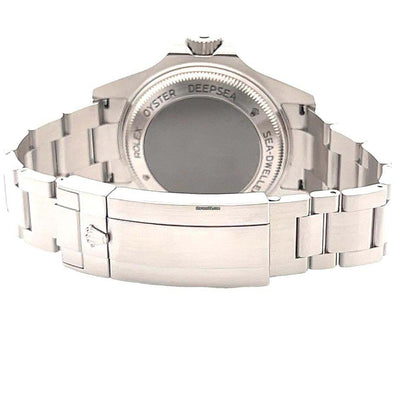 Rolex Sea-Dweller Deepsea Automatic Men's Watch With Steel Case and Strap Authentic Luxury Timepiece