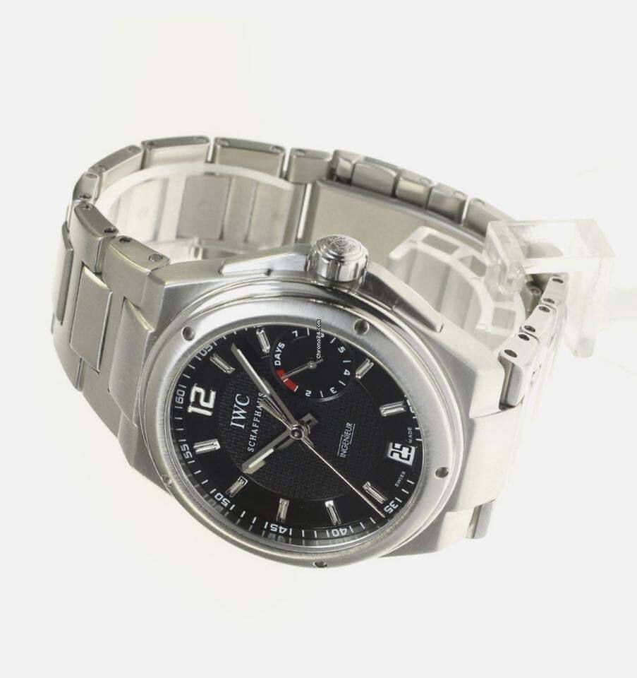 IWC Big Ingenieur Chronograph Automatic Men's Watch With Steel Case and Strap Authentic Luxury Timepiece