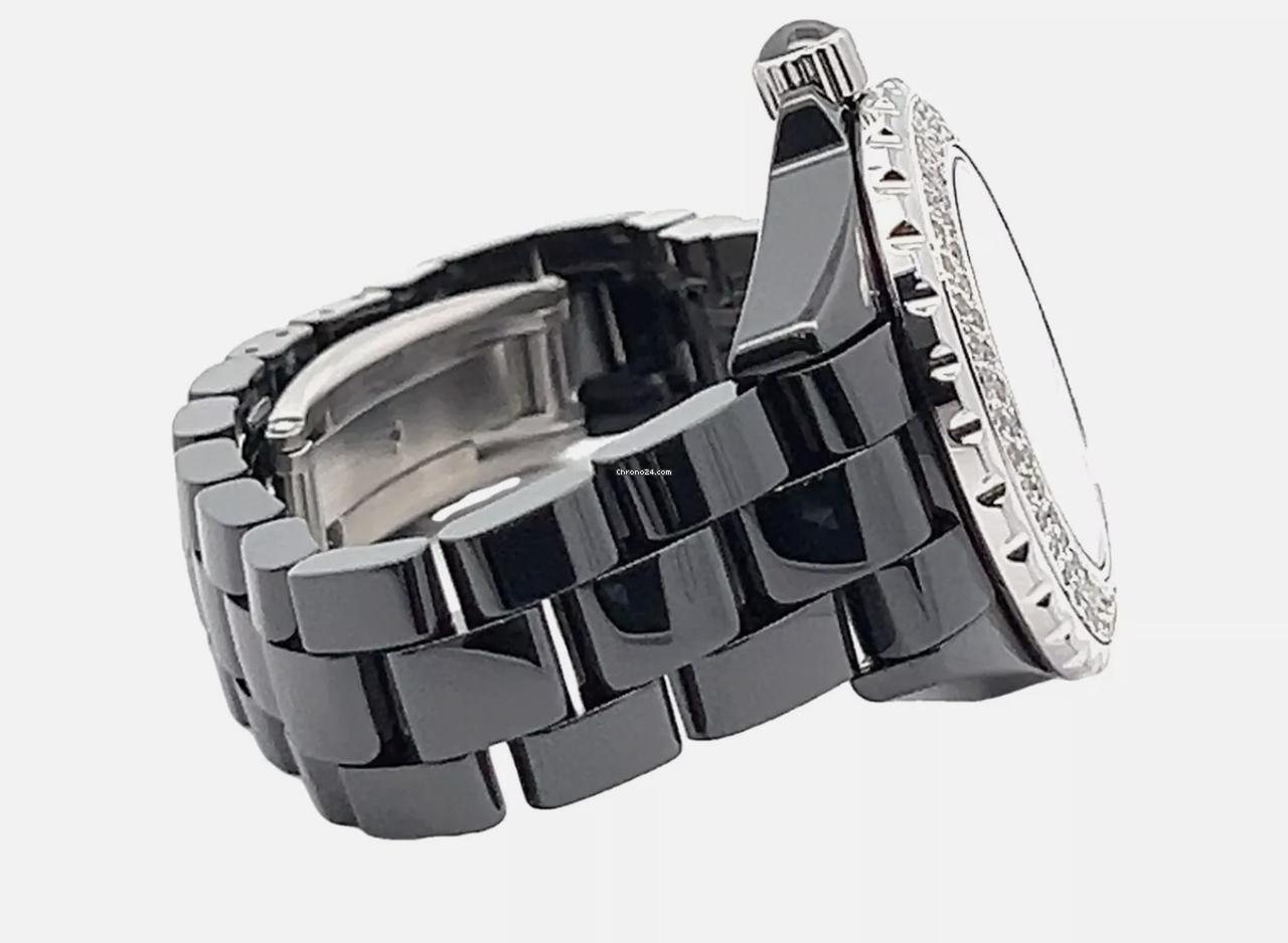 Chanel J12 Quartz Women's Watch With Ceramic Case and Strap Authentic Luxury Timepiece