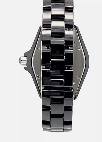 Chanel J12 Quartz Women's Watch With Ceramic Case and Strap Authentic Luxury Timepiece