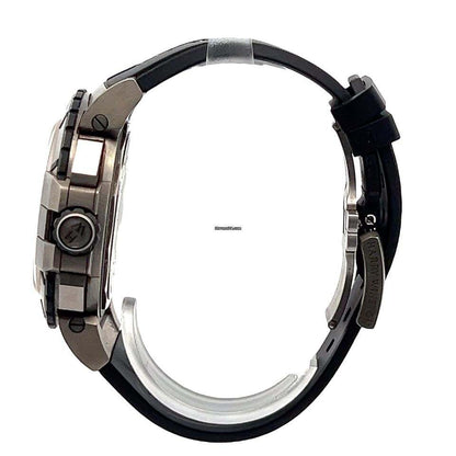 Harry Winston Ocean Automatic Men's Watch Case With Rubber Strap Authentic Luxury Timepiece