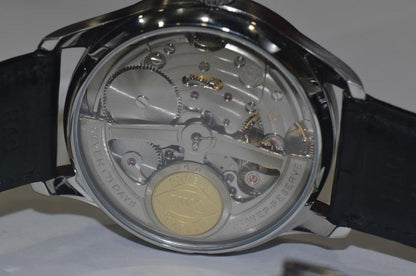 IWC Portuguese Automatic Automatic Men's Watch Steel Case With Leather Strap Authentic Luxury Timepiece