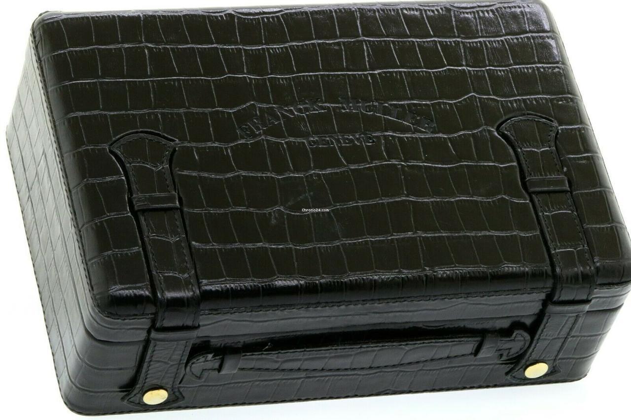 Franck Muller Master Square Quartz Women's Watch White Gold Case With Rubber Strap Authentic Luxury Timepiece