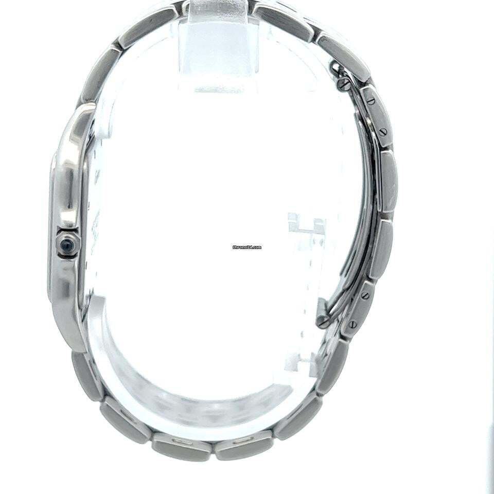 Cartier Panthère Quartz Men's Watch With Steel Case and Strap Authentic Luxury Timepiece