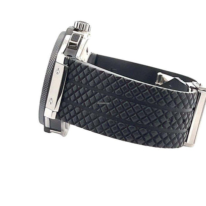 Hublot Big Bang 44 mm Automatic Men's Watch Steel Case With Rubber Strap Authentic Luxury Timepiece