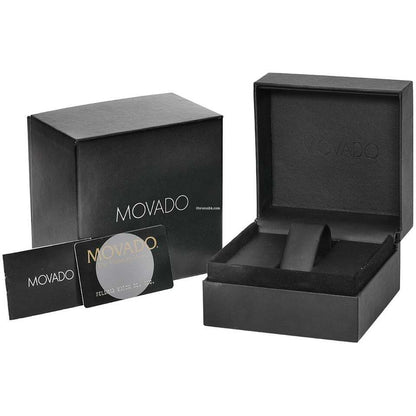 Movado Quartz Women's Watch With Steel Case and Strap Authentic Luxury Timepiece