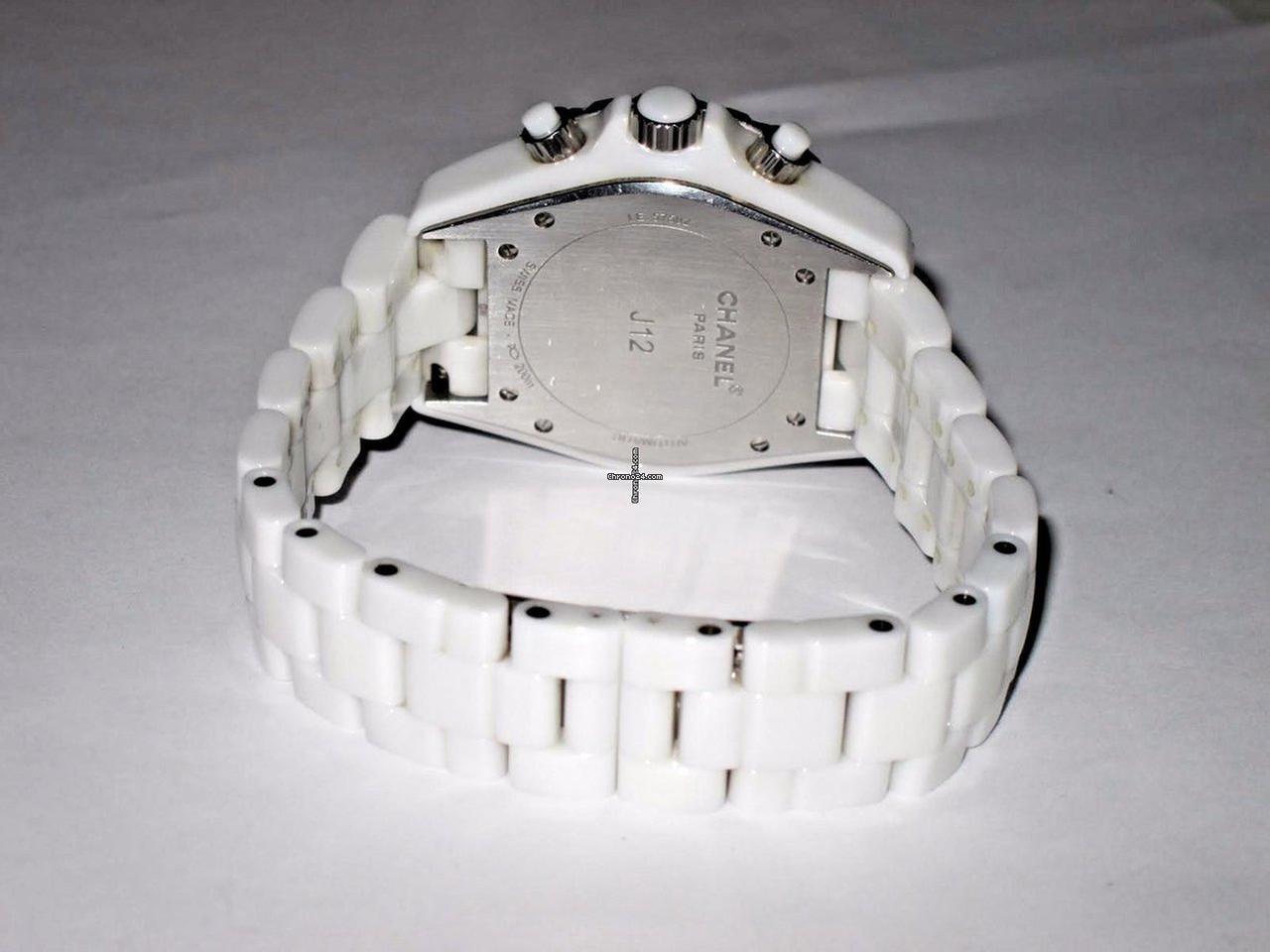 Chanel J12 Automatic Men's Watch With Ceramic Case and Strap Authentic Luxury Timepiece