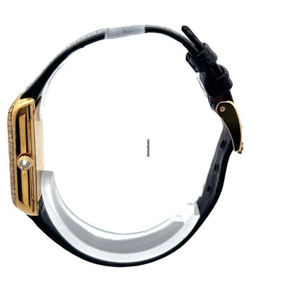 Corum Manual winding Women's Watch Yellow Gold Case With Leather Strap Authentic Luxury Timepiece