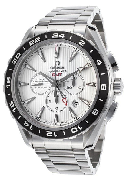 Omega Seamaster Aqua Terra Automatic Men's Watch With Steel Case and Strap Authentic Luxury Timepiece