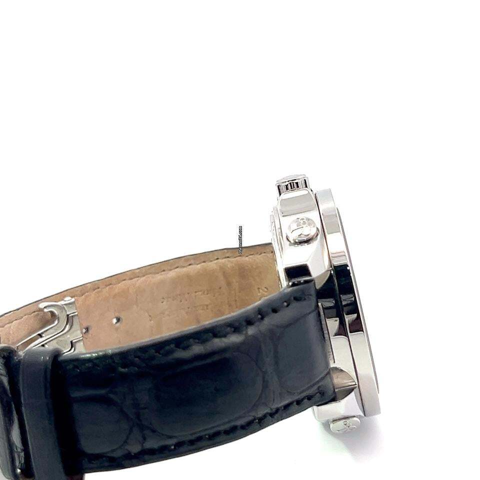 Jacob & Co. Quartz Men's Watch Steel Case With Leather Strap Authentic Luxury Timepiece