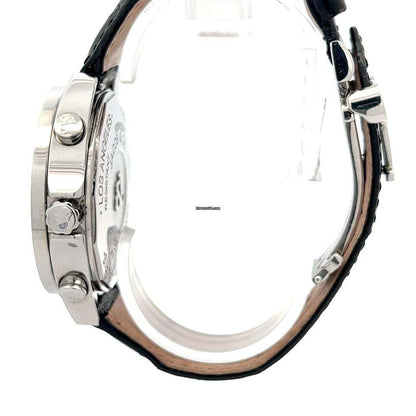 Jacob & Co. Quartz Men's Watch Steel Case With Leather Strap Authentic Luxury Timepiece