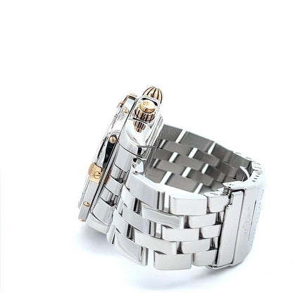 Breitling Chronomat Evolution Automatic Men's Watch With Steel Case and Strap Authentic Luxury Timepiece