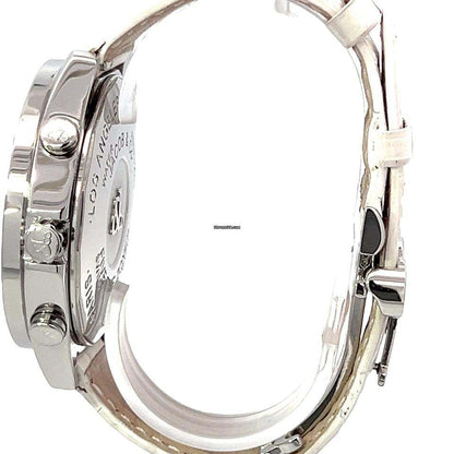 Jacob & Co. Quartz Men's Watch Steel Case With Leather Strap Authentic Luxury Timepiece