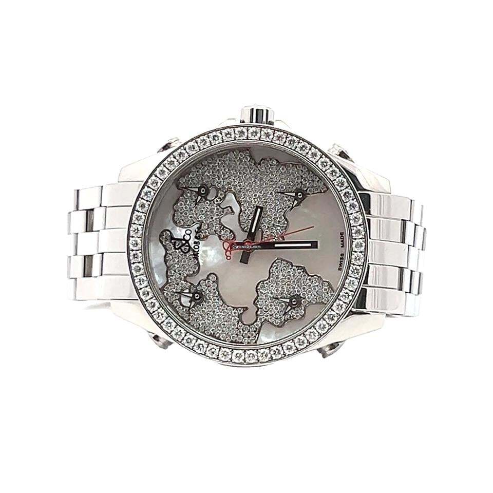 Jacob & Co. Quartz Men's Watch With Steel Case and Strap Authentic Luxury Timepiece