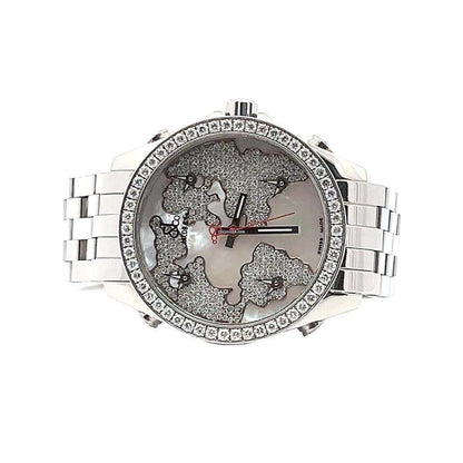 Jacob & Co. Quartz Men's Watch With Steel Case and Strap Authentic Luxury Timepiece