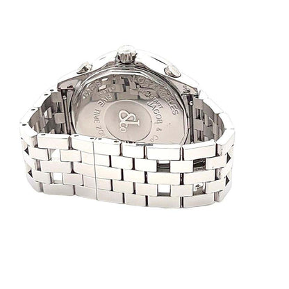 Jacob & Co. Quartz Men's Watch With Steel Case and Strap Authentic Luxury Timepiece