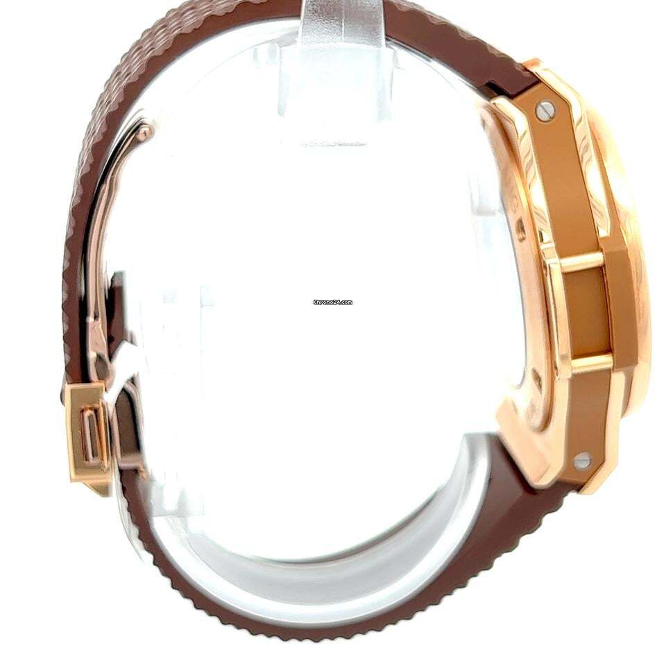 Hublot Big Bang Automatic Men's Watch Rose Gold Case With Rubber Strap Authentic Luxury Timepiece