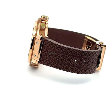 Hublot Big Bang Automatic Men's Watch Rose Gold Case With Rubber Strap Authentic Luxury Timepiece