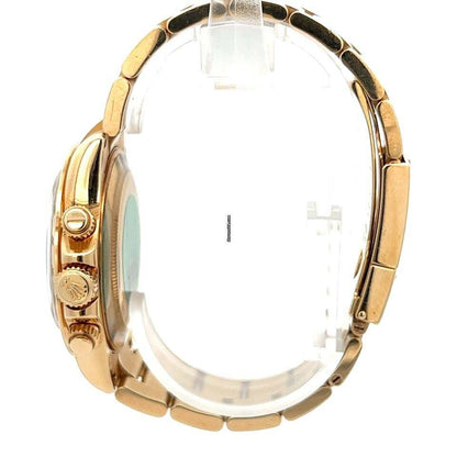 Rolex Daytona Automatic Men's Watch With Yellow Gold Case and Strap Authentic Luxury Timepiece