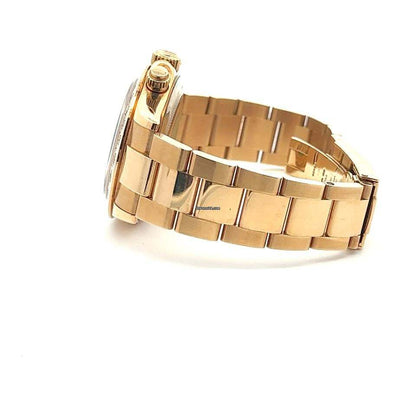 Rolex Daytona Automatic Men's Watch With Yellow Gold Case and Strap Authentic Luxury Timepiece