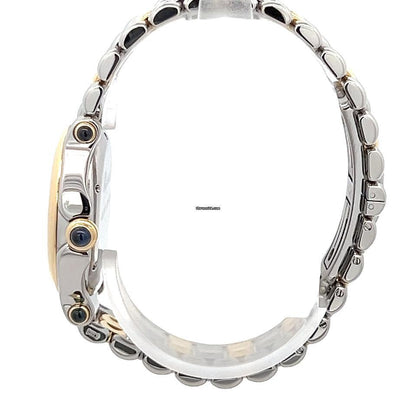 Chopard Happy Sport Quartz Women's Watch Gold/Steel Case With Gold/Steel Strap Authentic Luxury Timepiece