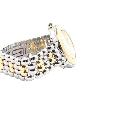 Chopard Happy Sport Quartz Women's Watch Gold/Steel Case With Gold/Steel Strap Authentic Luxury Timepiece