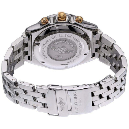 Breitling Crosswind Chronograph Automatic Men's Watch With Steel Case and Strap Authentic Luxury Timepiece