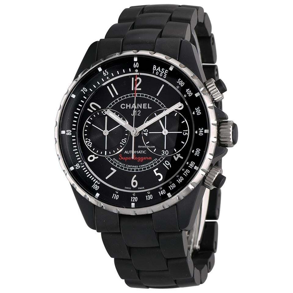 Chanel J12 Automatic Men's Watch With Ceramic Case and Strap Authentic Luxury Timepiece