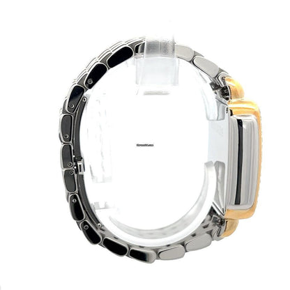 Michele Deco Quartz Women's Watch Gold/Steel Case With Gold/Steel Strap Authentic Luxury Timepiece