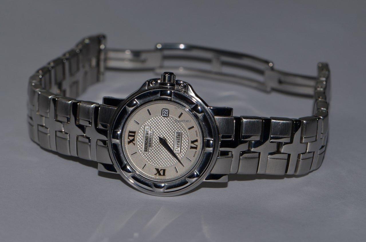 Raymond Weil Parsifal Quartz Women's Watch With Steel Case and Strap Authentic Luxury Timepiece