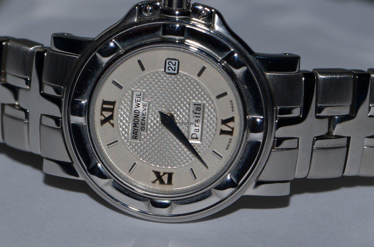 Raymond Weil Parsifal Quartz Women's Watch With Steel Case and Strap Authentic Luxury Timepiece