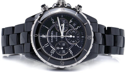 Chanel J12 Automatic Men's Watch With Ceramic Case and Strap Authentic Luxury Timepiece