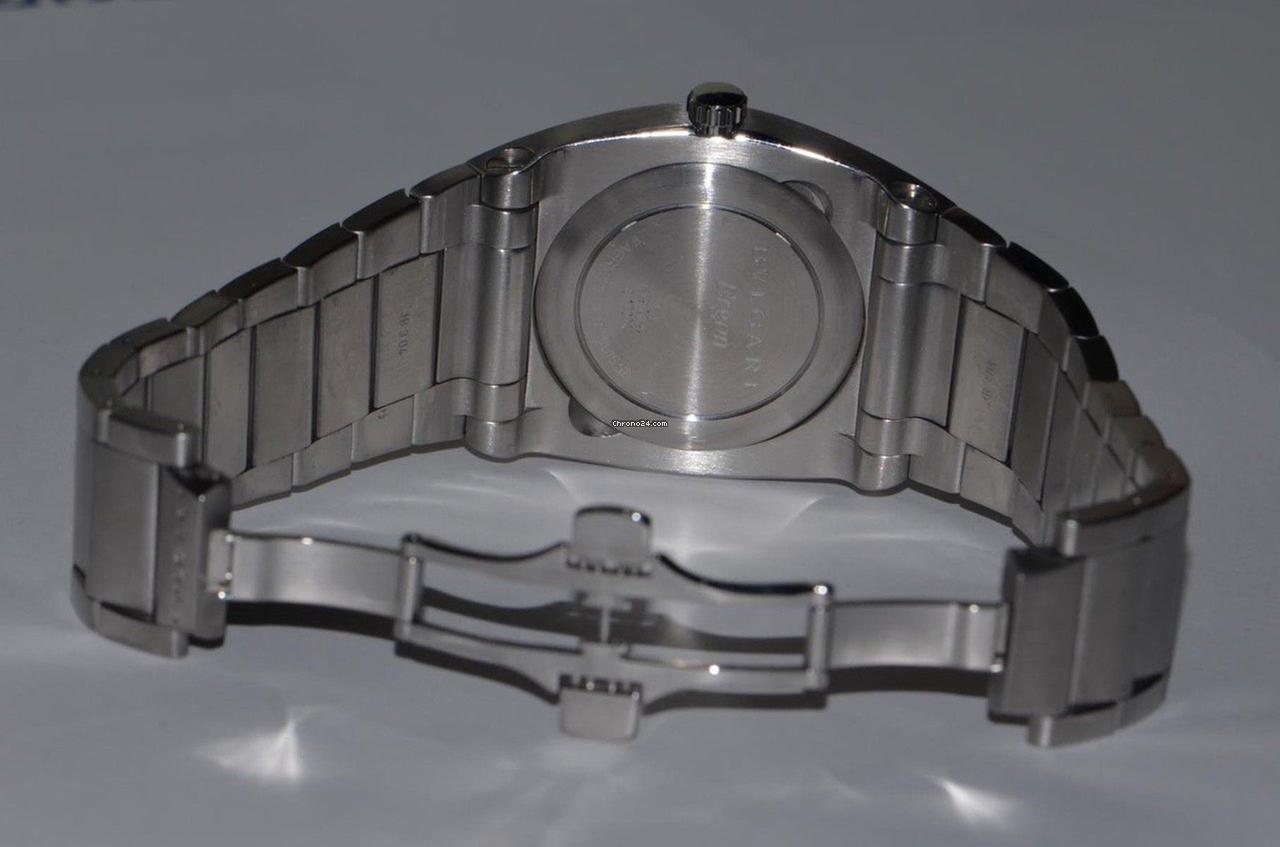 Bulgari Ergon Automatic Men's Watch With Steel Case and Strap Authentic Luxury Timepiece