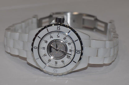 Chanel J12 Quartz Women's Watch With Ceramic Case and Strap Authentic Luxury Timepiece