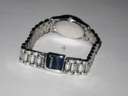 Tiffany Quartz Women's Watch With Steel Case and Strap Authentic Luxury Timepiece