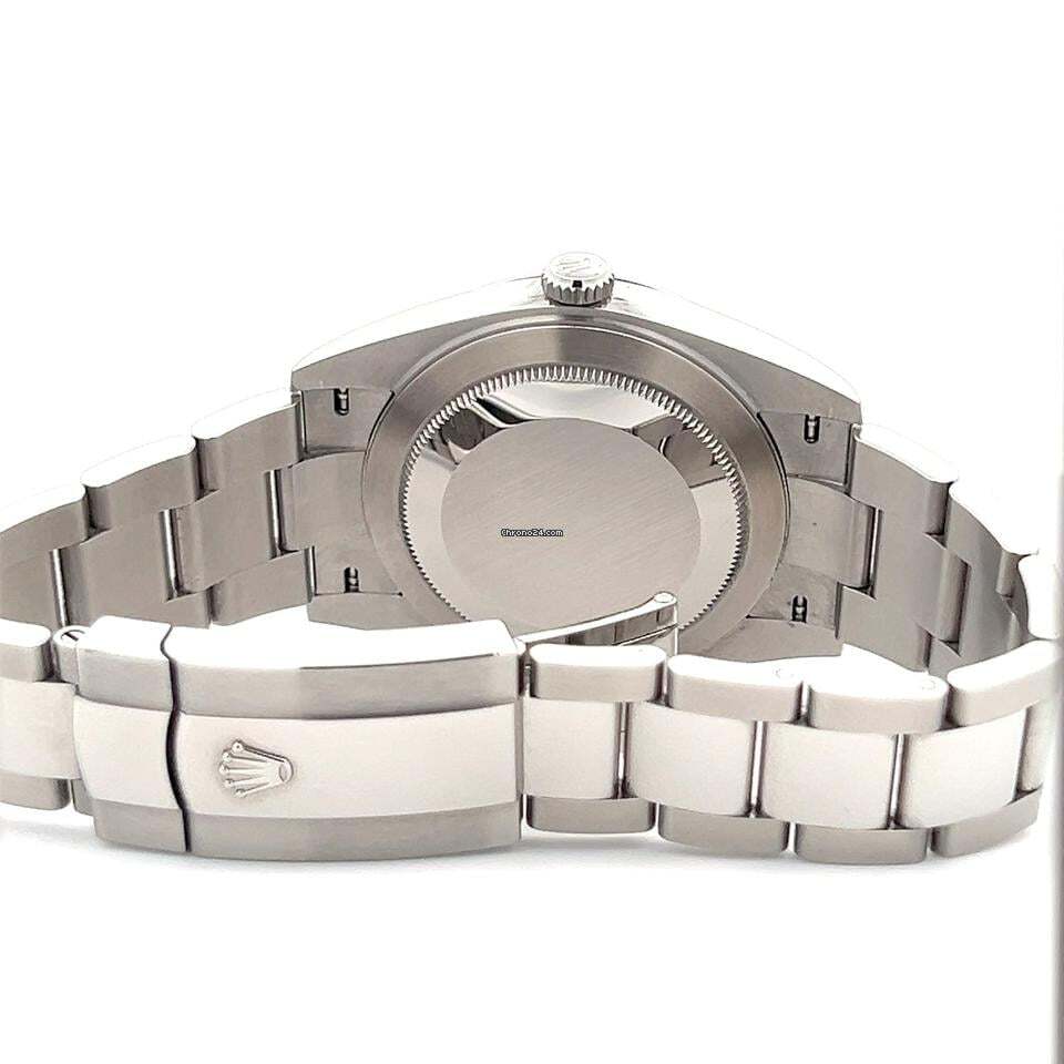 Rolex Datejust 41 Automatic Men's Watch With Steel Case and Strap Authentic Luxury Timepiece